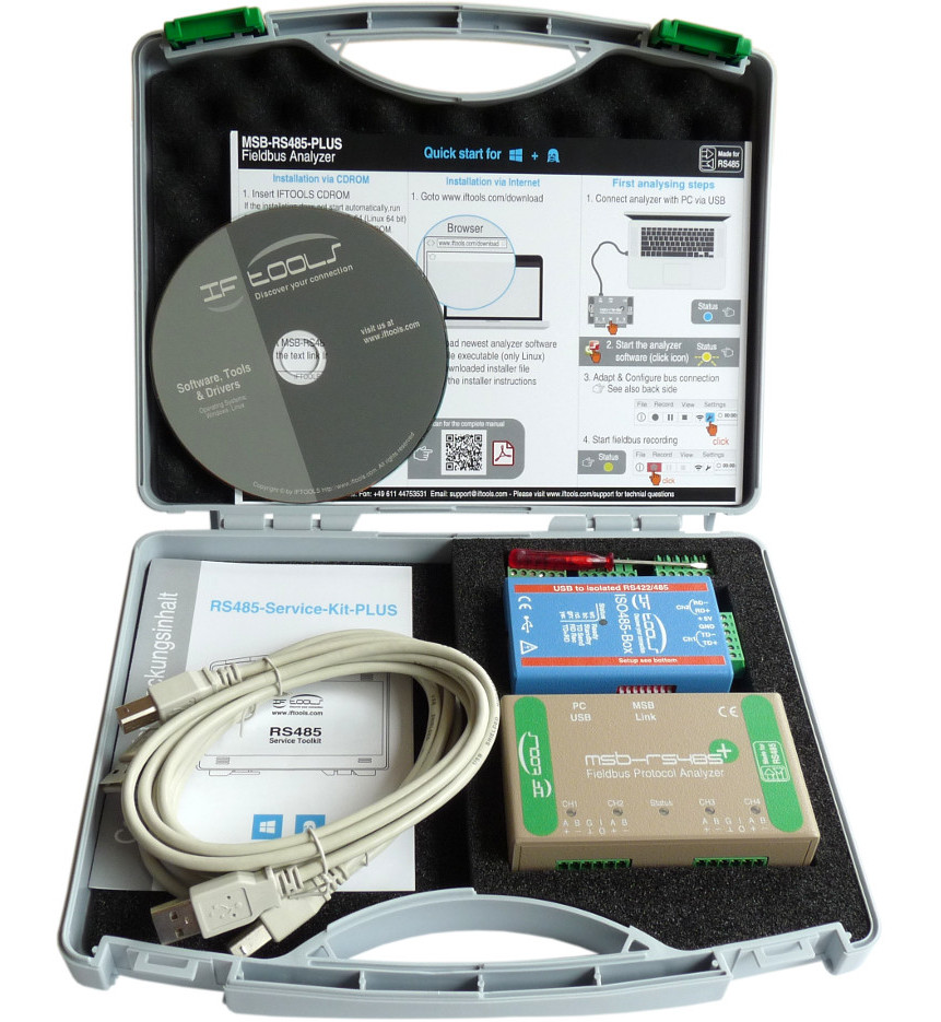 Photo IFTOOLS RS485-Service-Kit-Plus content