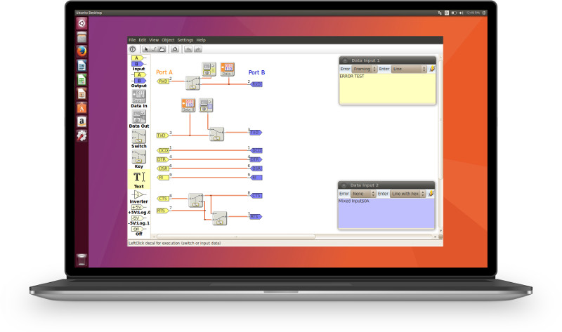 Screenshot MSB-RS232 switch option editor