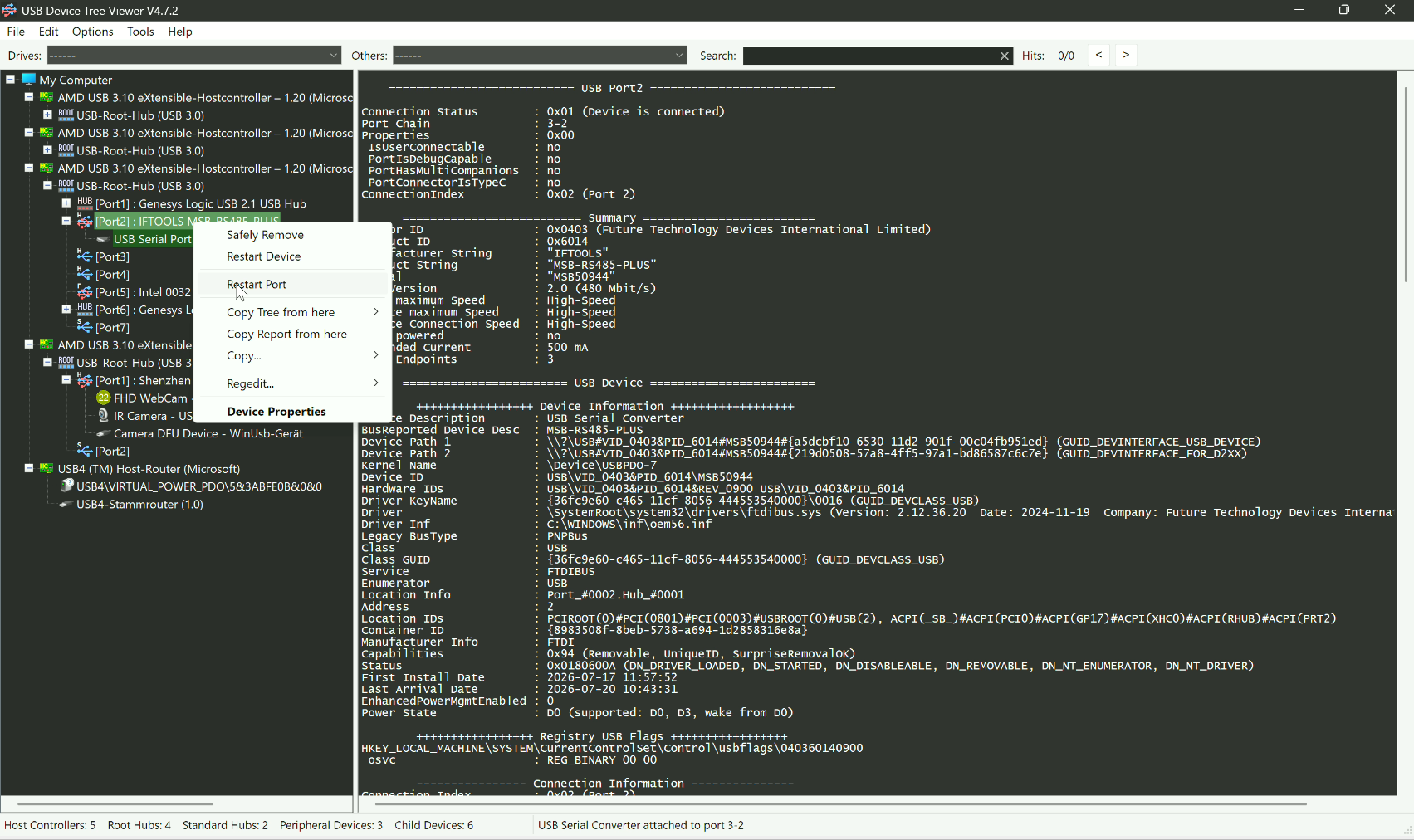 UsbTreeView