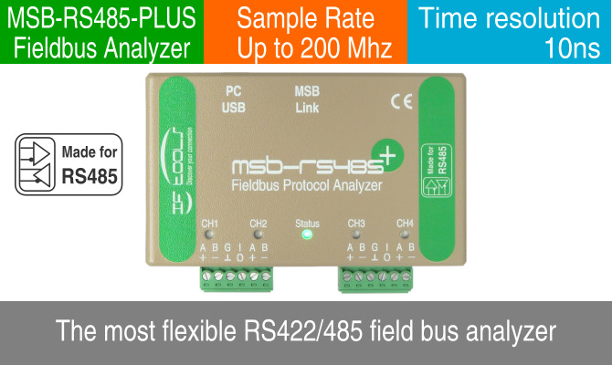 Webshop image of MSB-RS485-PLUS analyzer