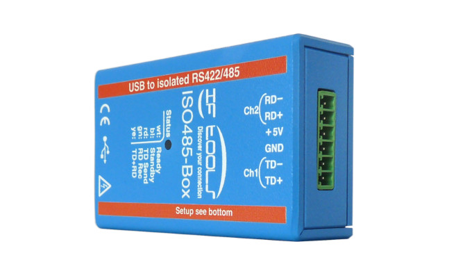 Webshop image isolated USB to RS422/485 converter ISO485-Box